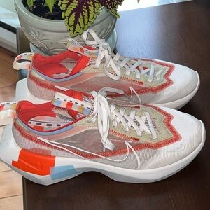 Nike White and Red Sneakers Modern Design